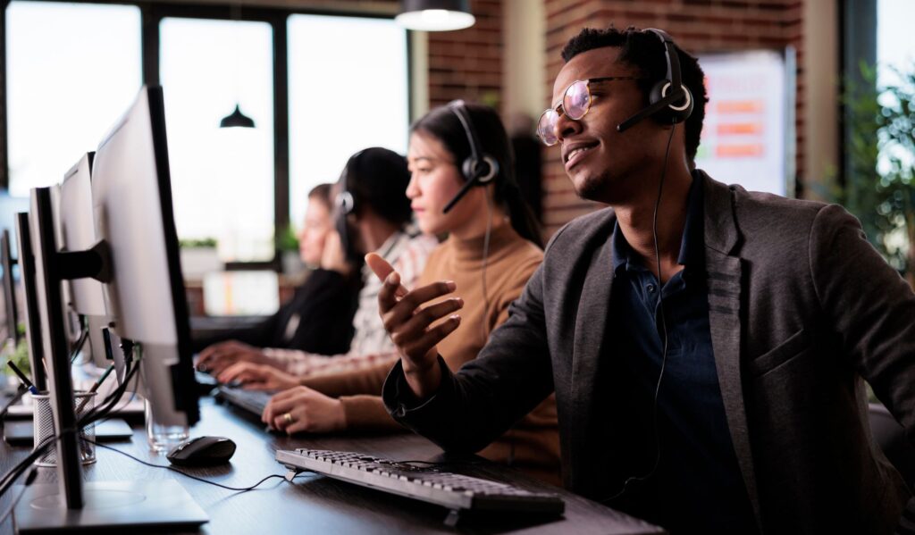 Select The Type Of Your Small Business (Call Center)