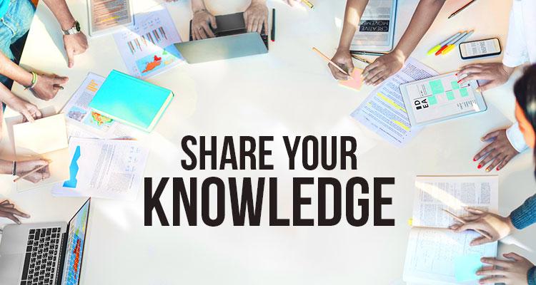 Share your Knowledge