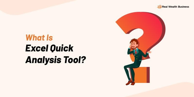 What Is Excel Quick Analysis Tool