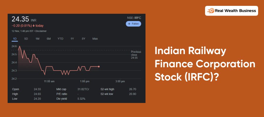 Indian Railway Finance Corporation Stock (IRFC)