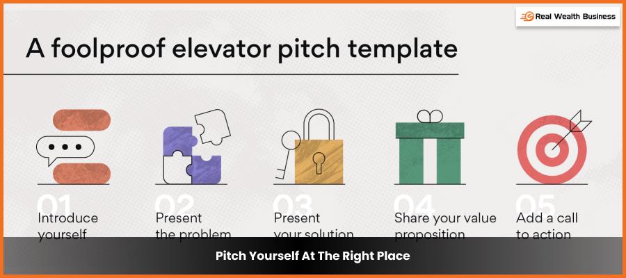 Pitch Yourself At The Right Place