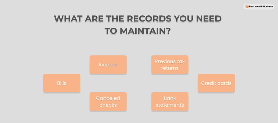 What Are The Records You Need To Maintain?