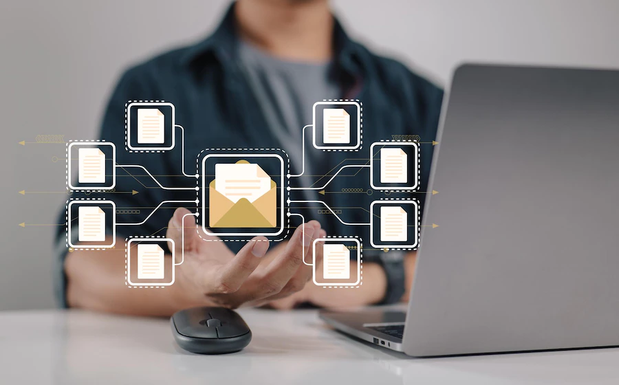 business and personal connections through your email database