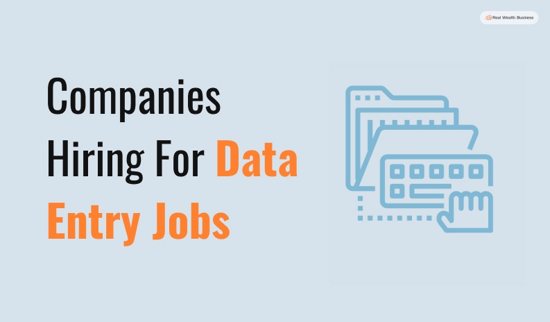 Companies Hiring For Data Entry Jobs