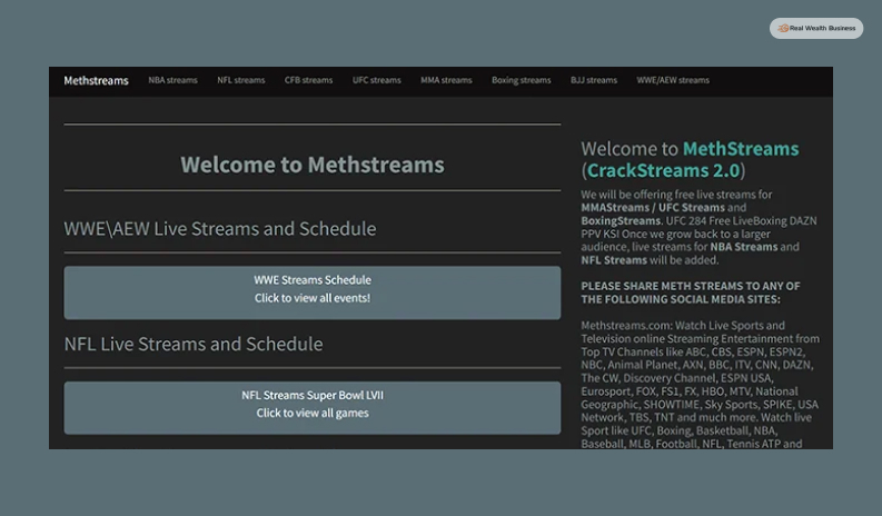 methstreams nfl streams