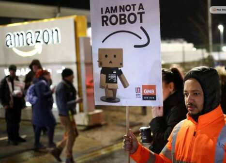 Workers Strike Prior The Amazon Prime Day Event