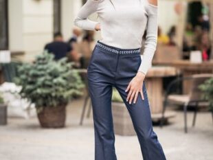 Trendy Bell Bottom Jeans