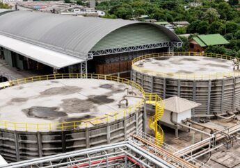 Concrete Infrastructure With Biogas Membranes