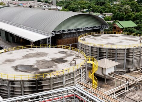 Concrete Infrastructure With Biogas Membranes