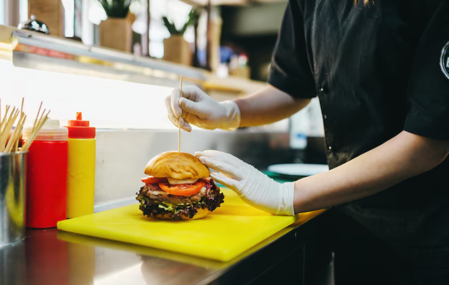 Fast food industry's significant energy consumption