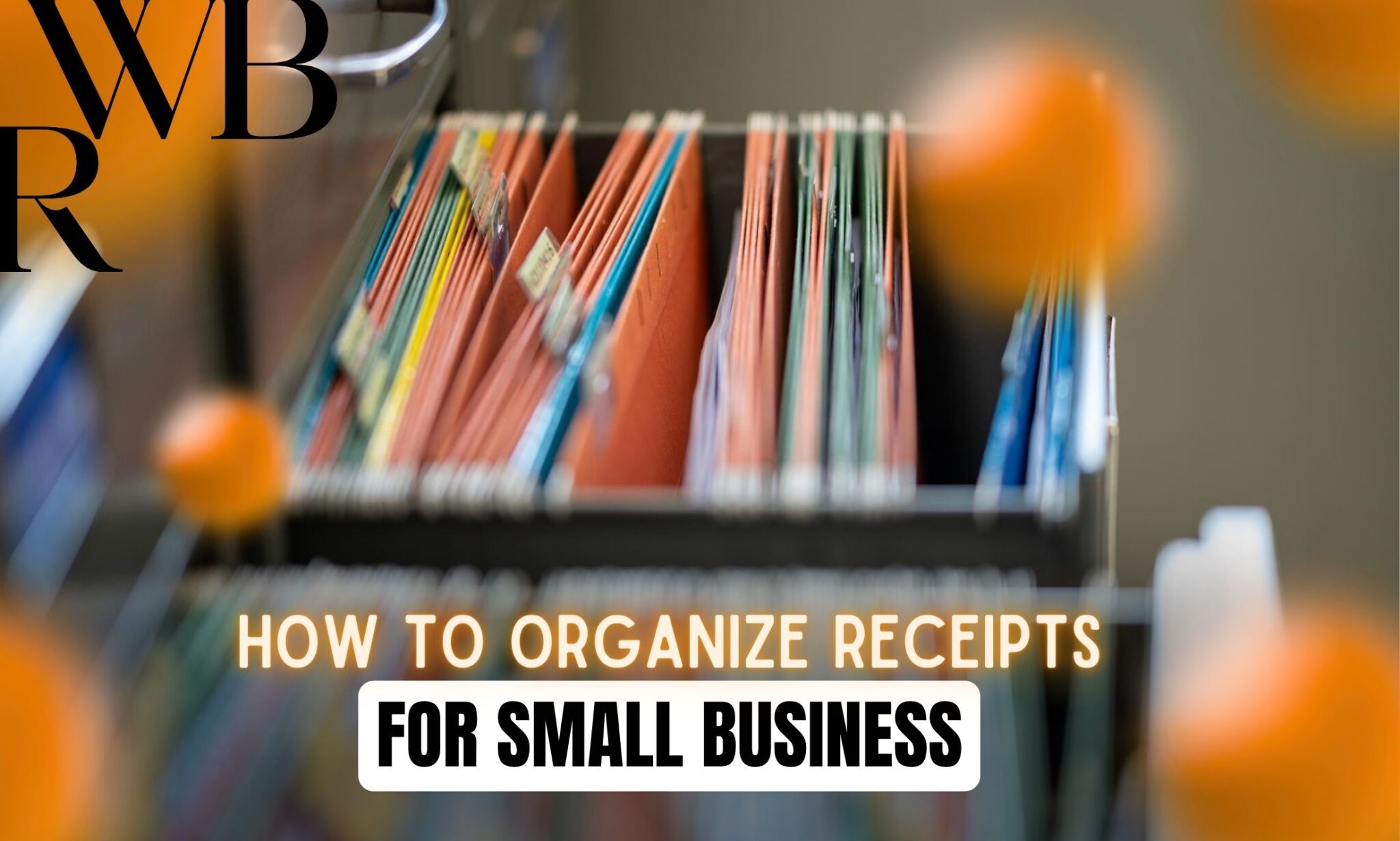 how to organize receipts for small business