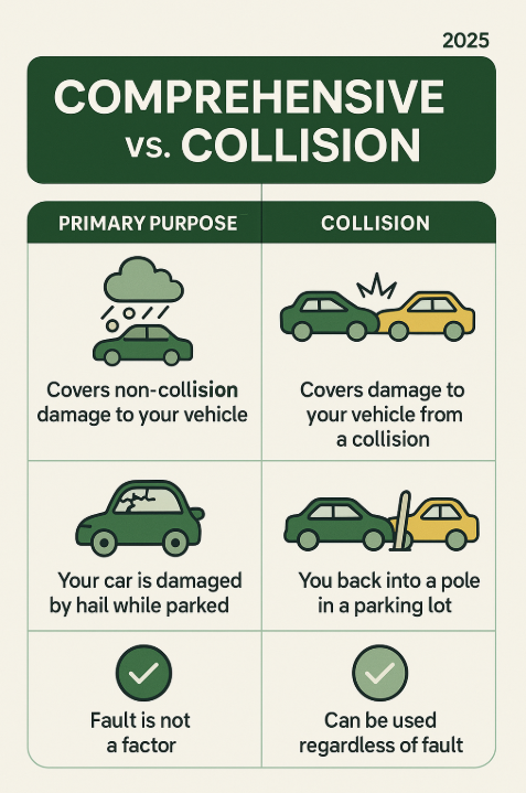 Comprehensive vs. Collision Understanding the Difference