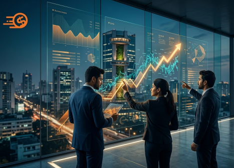 Real Wealth Business consultants identifying key financial strategies to transform recession challenges into growth opportunities.