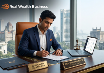 Entrepreneur starting a new company in India