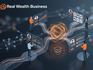 AI for business personalized customer experience diagram.